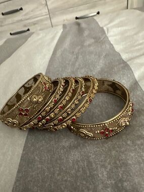 Indian set of bangles